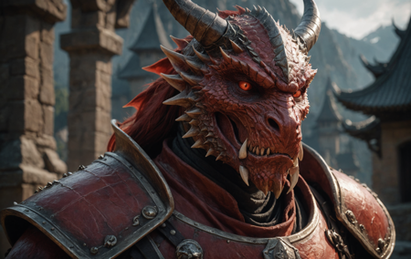 31072139-4042674297-cinematic film still, close up, photo of a red Dragonborn, in the style of hyper-realistic d&d, full plate,  sony fe 12-24mm f_2.png